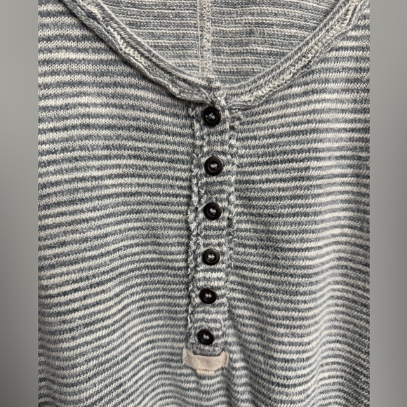 We the Free Beach Haven Stripped Henley - Picture 3 of 9